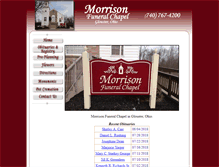 Tablet Screenshot of morrisonfc.com